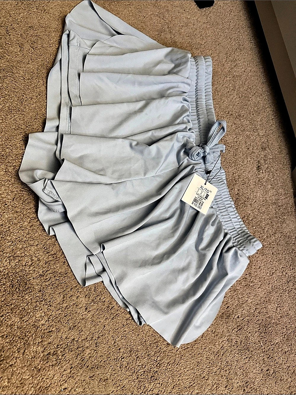 true High Waist Shorts in Gray Size XL NWT